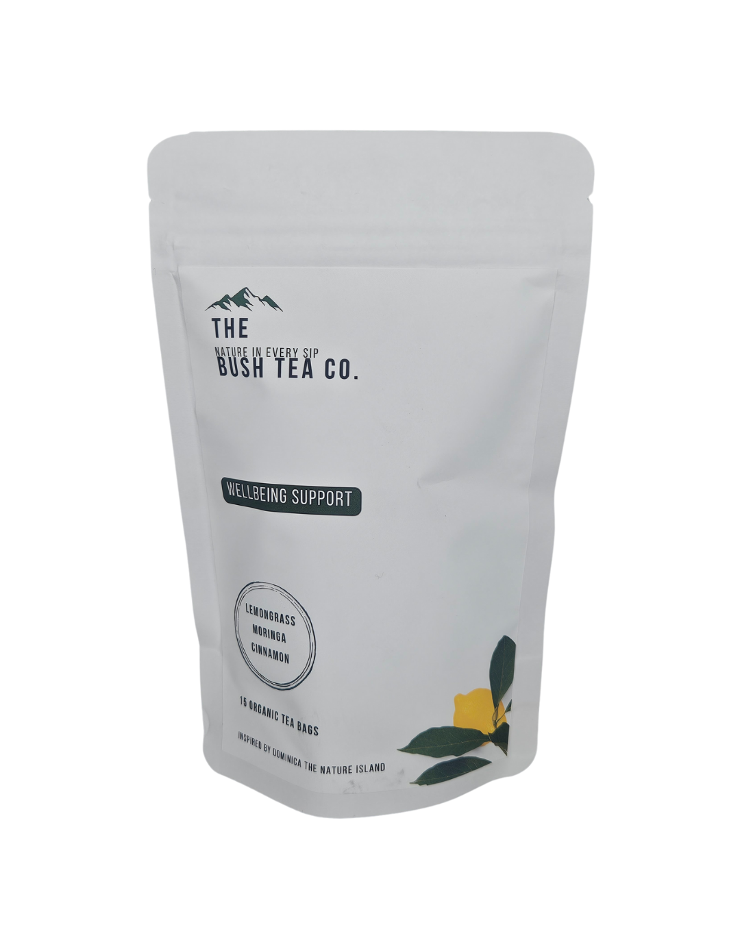 Wellbeing Support - Lemongrass, Moringa Leaf & Cinnamon Bark Blend